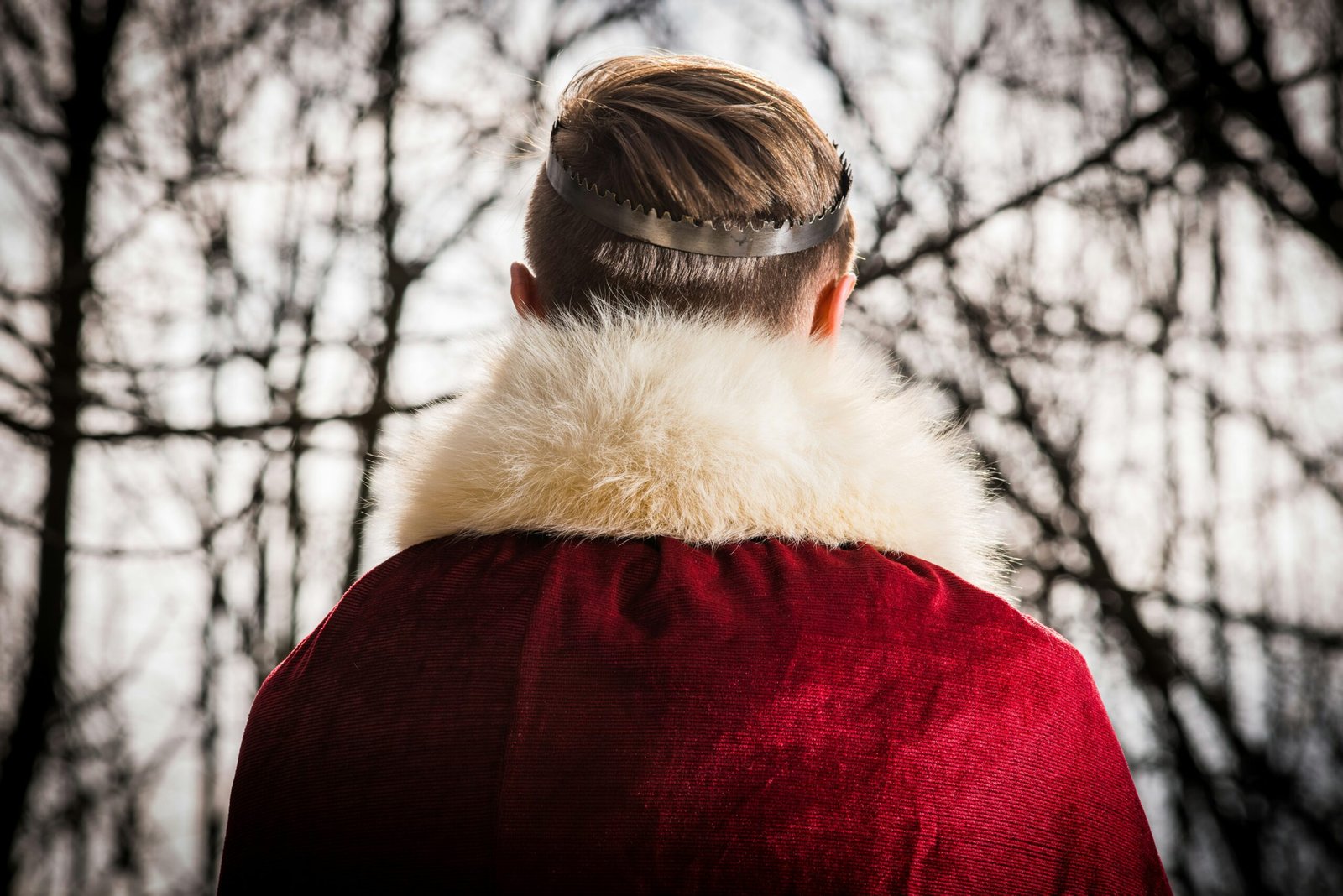 person wearing red and white coat